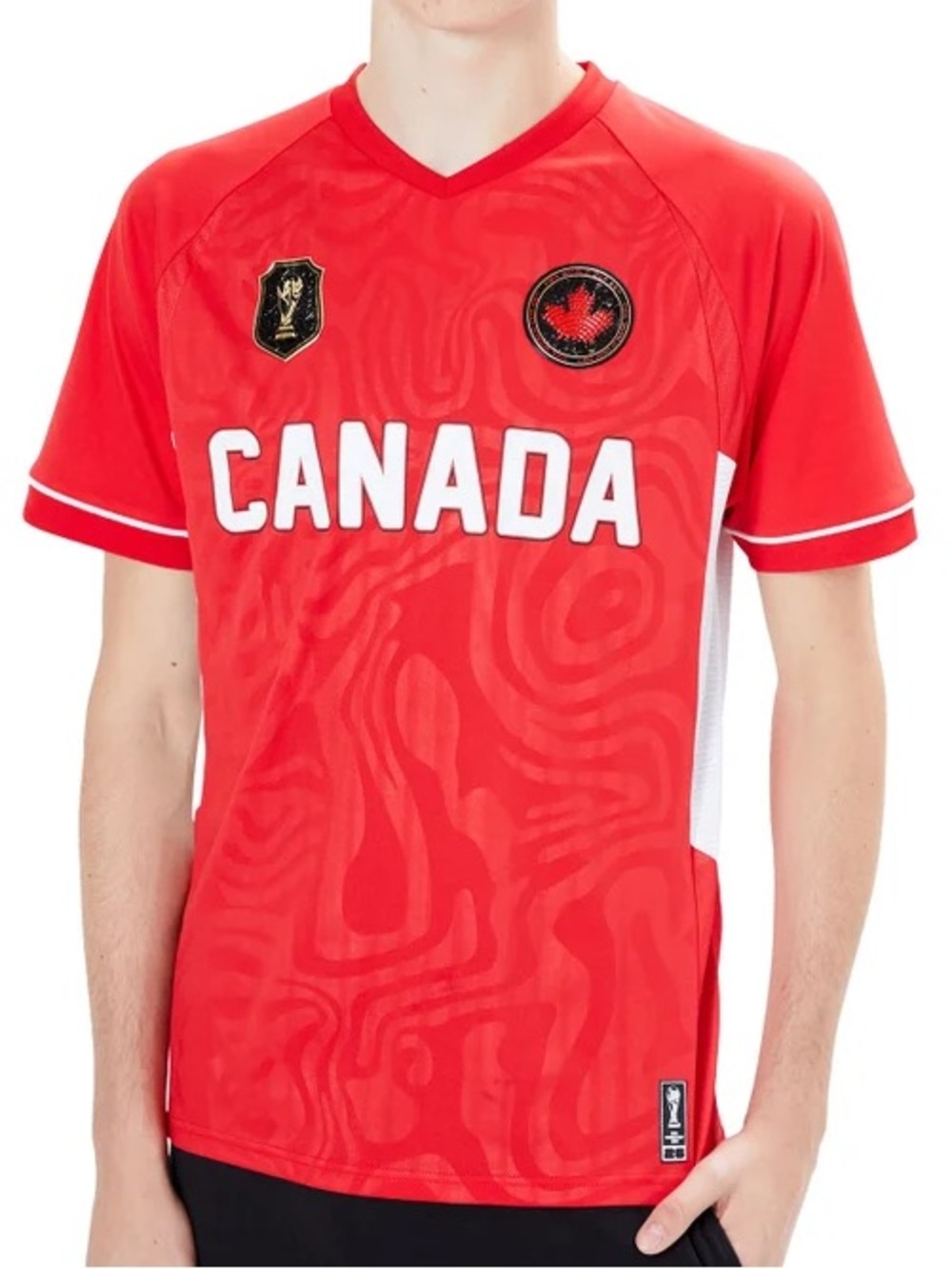 NWT FIFA 2026 World Cup Canada Red National Team unisex Jersey size large